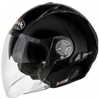 Casque Jet Airoh J109 Black Sport Casque Jet Airoh J109 Black Sport