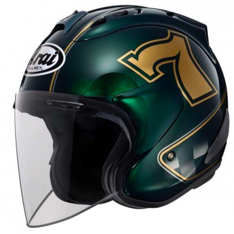 Jet Arai SZ-RAM X Cafe Racer Green