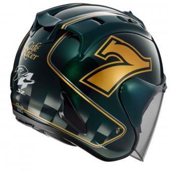 Arai SZ-RAM X Cafe Racer Green