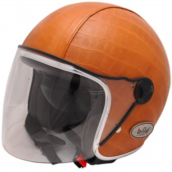 Casque Jet Baruffaldi Zeon Vintage 2.0 Crocco Camel Interieur Schwarz Casque Jet Baruffaldi Zeon Vintage 2.0 Crocco Camel Interieur Schwarz