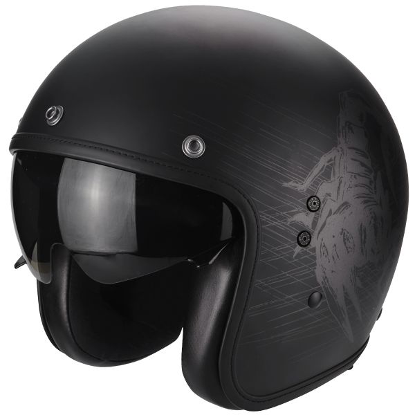 Jet Scorpion Belfast Sting Matt Black