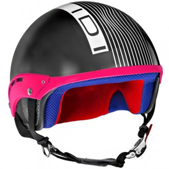 Casque Jet IDI Mini Stripes Schwarz Matt Casque Jet IDI Mini Stripes Schwarz Matt