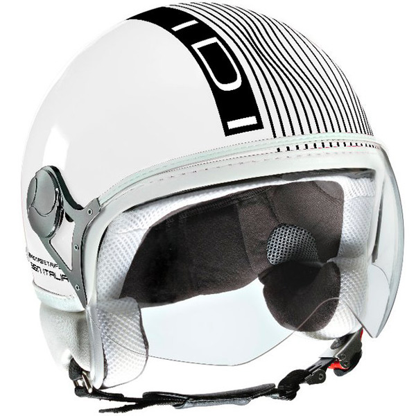 Fashion IDI Stripes Fluo Wei� - Schwarz