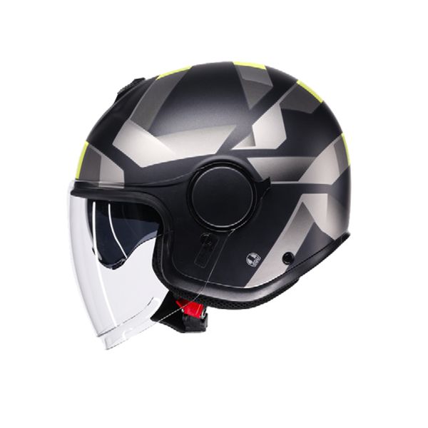 AGV Eteres Camogli Matt Black Grey Yellow
