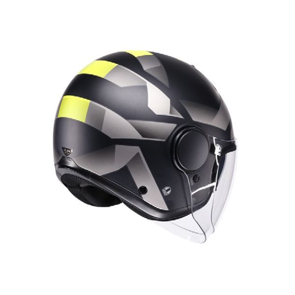 AGV Eteres Camogli Matt Black Grey Yellow
