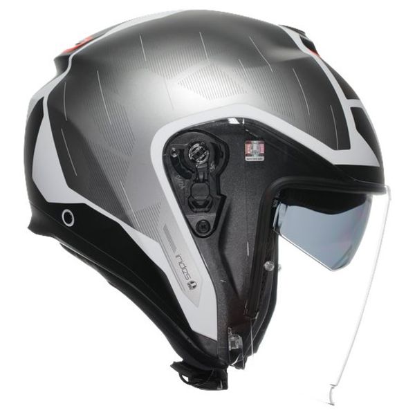 AGV Irides Trieste Black White Red