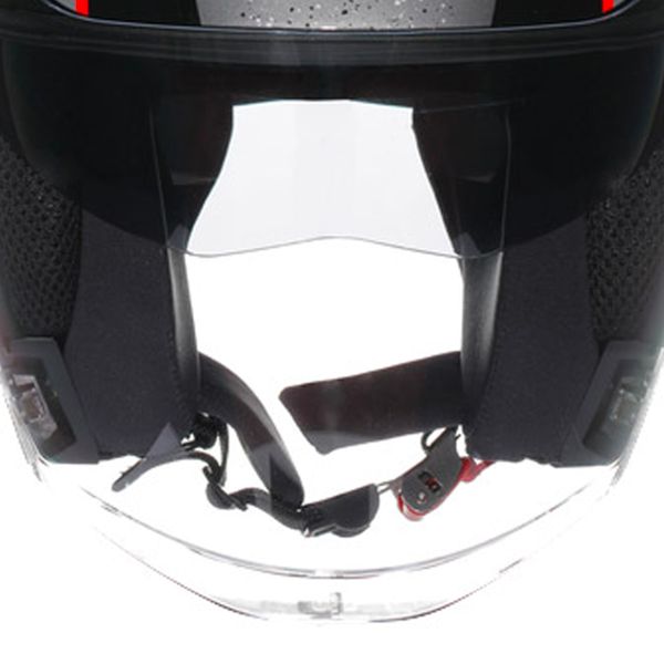 AGV Irides Zurigo Black Red Yellow Fluo