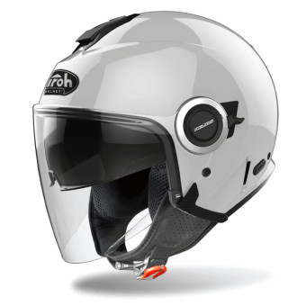 Casque Jet Airoh Helyos Color Concrete Grey Casque Jet Airoh Helyos Color Concrete Grey