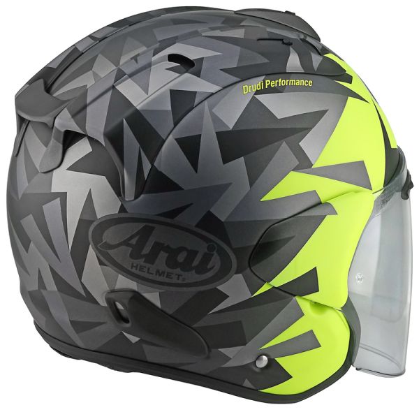 Arai SZ-R Vas Evo Mimesis Yellow + Kit Bluetooth BT Mini