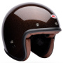 Casque Jet Bell Custom 500 Flake Rootbeer