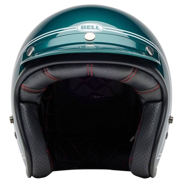 Bell Helm BELL Custom 500 - Steve McQueen Riverside Metallic Green