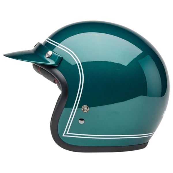 Bell Helm BELL Custom 500 - Steve McQueen Riverside Metallic Green