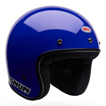 Casque Jet Bell Magnum Solid Blue Casque Jet Bell Magnum Solid Blue