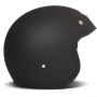 Casque Jet Dmd Vintage Schwarz Matt