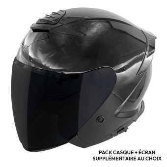 Jet Everone RX31-Jet Shiny Black + Visier
