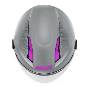 Givi 11.7 Solid Matt Silver Fucsia