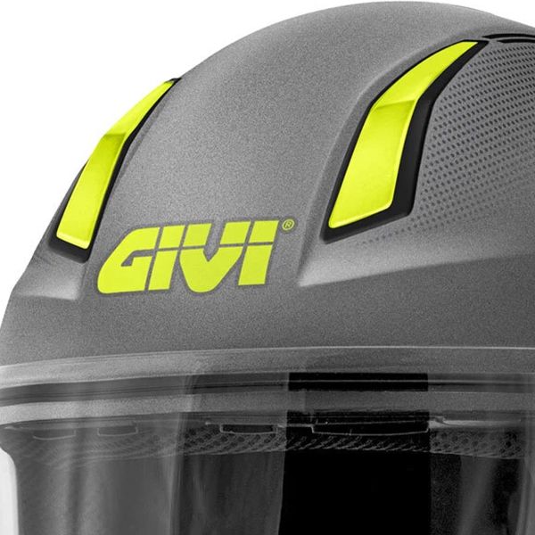 Givi 11.7 Solid Matt Titanium Yellow