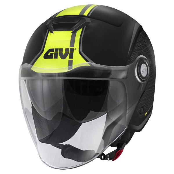 Jet Givi 12.5 Graphic Touch Matt Black Yellow