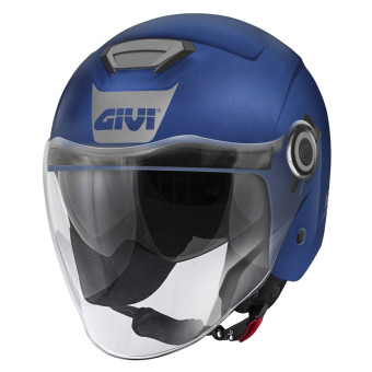 Casque Jet Givi 12.5 Graphic Touch Matt Metal Blue Casque Jet Givi 12.5 Graphic Touch Matt Metal Blue