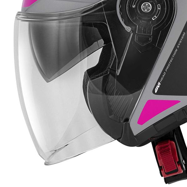 Givi X25 Target Matt Grey Pink