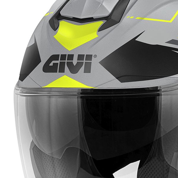 Givi X25 Trace Matt Grey Black Yellow
