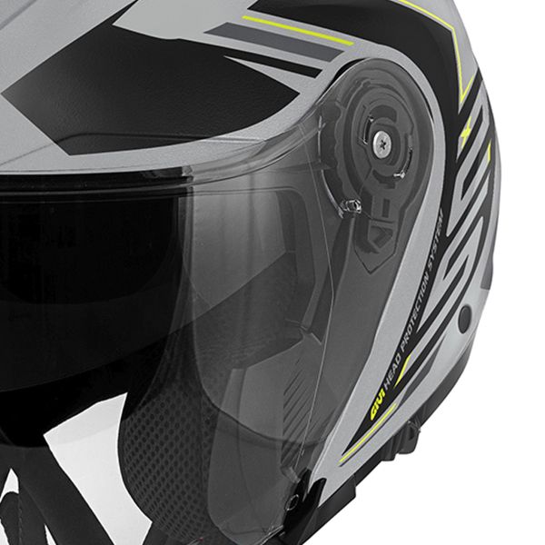 Givi X25 Trace Matt Grey Black Yellow