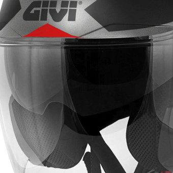 Givi X25 Trace Matt Titanium Black Yellow