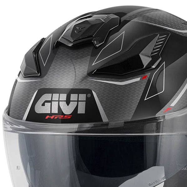 Givi X31 Impact Black Dark Titanium Red