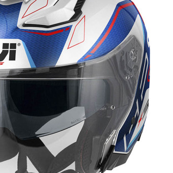Givi X31 Impact White Metal Blue Red