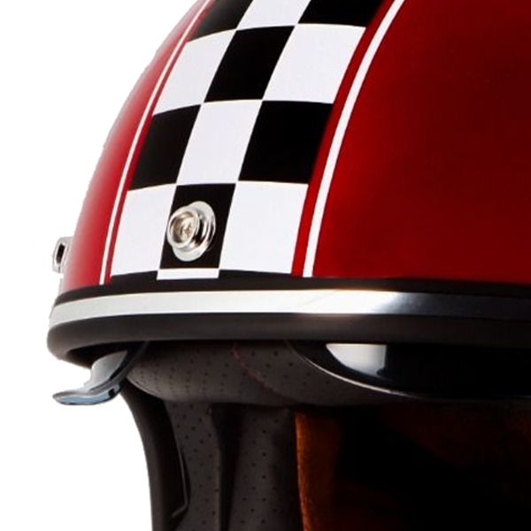 Helstons Flag Burgundy Black