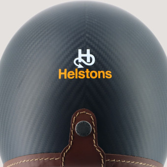 Helstons Naked Black Carbon Mat