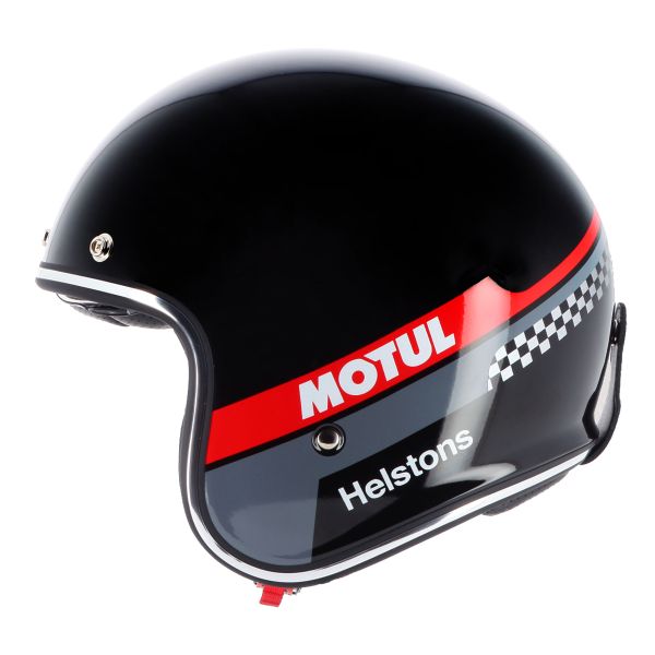 Helstons Racing Oil Grey Red