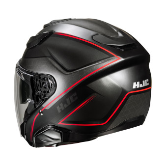 HJC F31 Ludi MC1SF + Kit Bluetooth Smart 11B