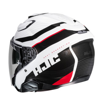 HJC F31 Naby MC1 + Kit Bluetooth Smart 11B