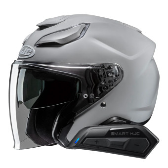 Jet HJC F31 N.Grey + Kit Bluetooth Smart 11B