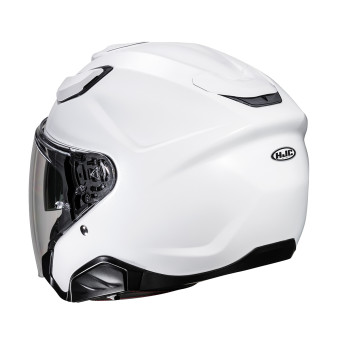 HJC F31 Pearl White