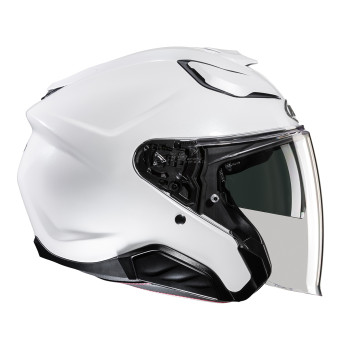 HJC F31 Pearl White