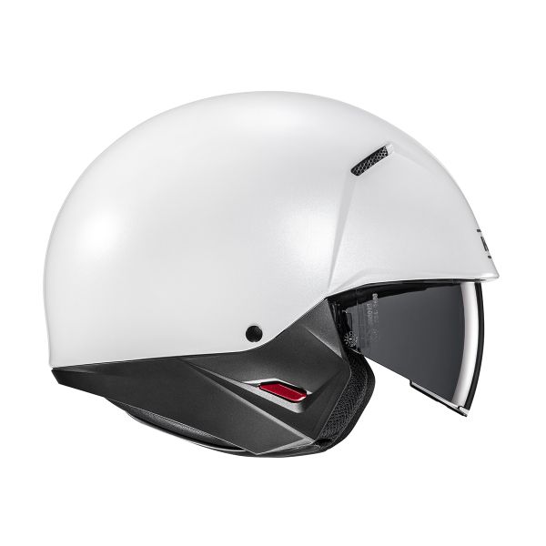 HJC i20N Pearl White