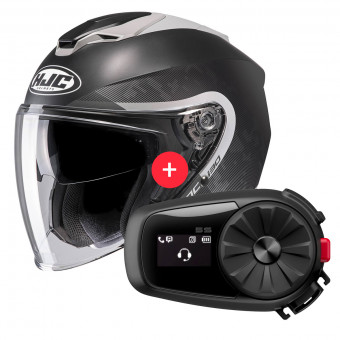 Jet HJC I30 Dexta MC5SF + Kit Bluetooth 5S