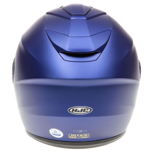 HJC I30 Semi Flat Metallic Blue + Kit Bluetooth Sena SMH5