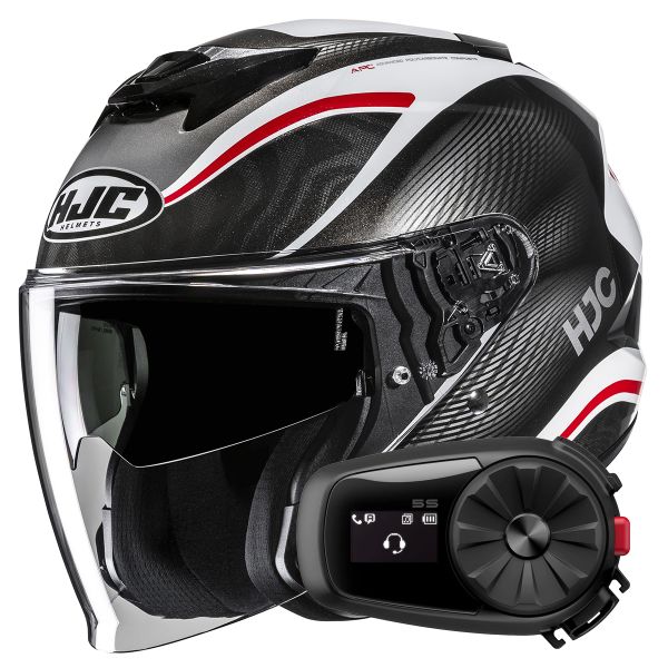 Jet HJC i31 Depe MC1 + Kit Bluetooth 5S Solo