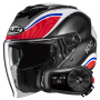 Casque Jet HJC i31 Depe MC21 + Kit Bluetooth 5S Solo