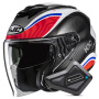 Casque Jet HJC i31 Depe MC21 + Kit Bluetooth BT Mini