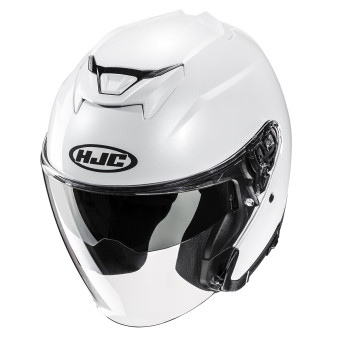 HJC i31 Pearl White + Kit Bluetooth Lokui K30