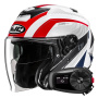 Casque Jet HJC i31 Reno MC21 + Kit Bluetooth 5S Solo
