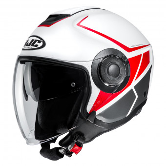HJC I40 Camet MC1SF + Kit Bluetooth Sena SMH5