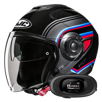 Jet HJC i40N Linia MC21 + Kit bluetooth 5R Lite Solo