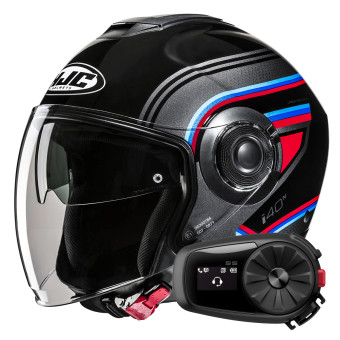 Jet HJC i40N Linia MC21 + Kit Bluetooth 5S Solo