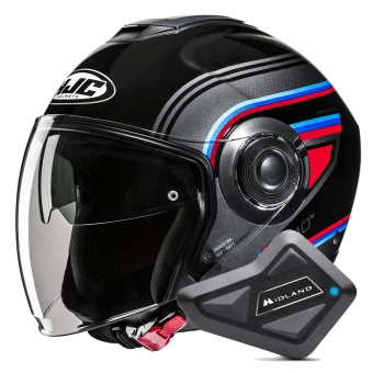Jet HJC i40N Linia MC21 + Kit Bluetooth BT Mini