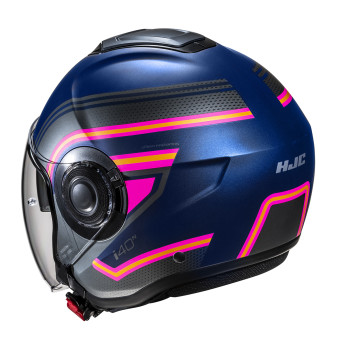 HJC i40N Linia MC28SF + Kit Bluetooth Lokui K30